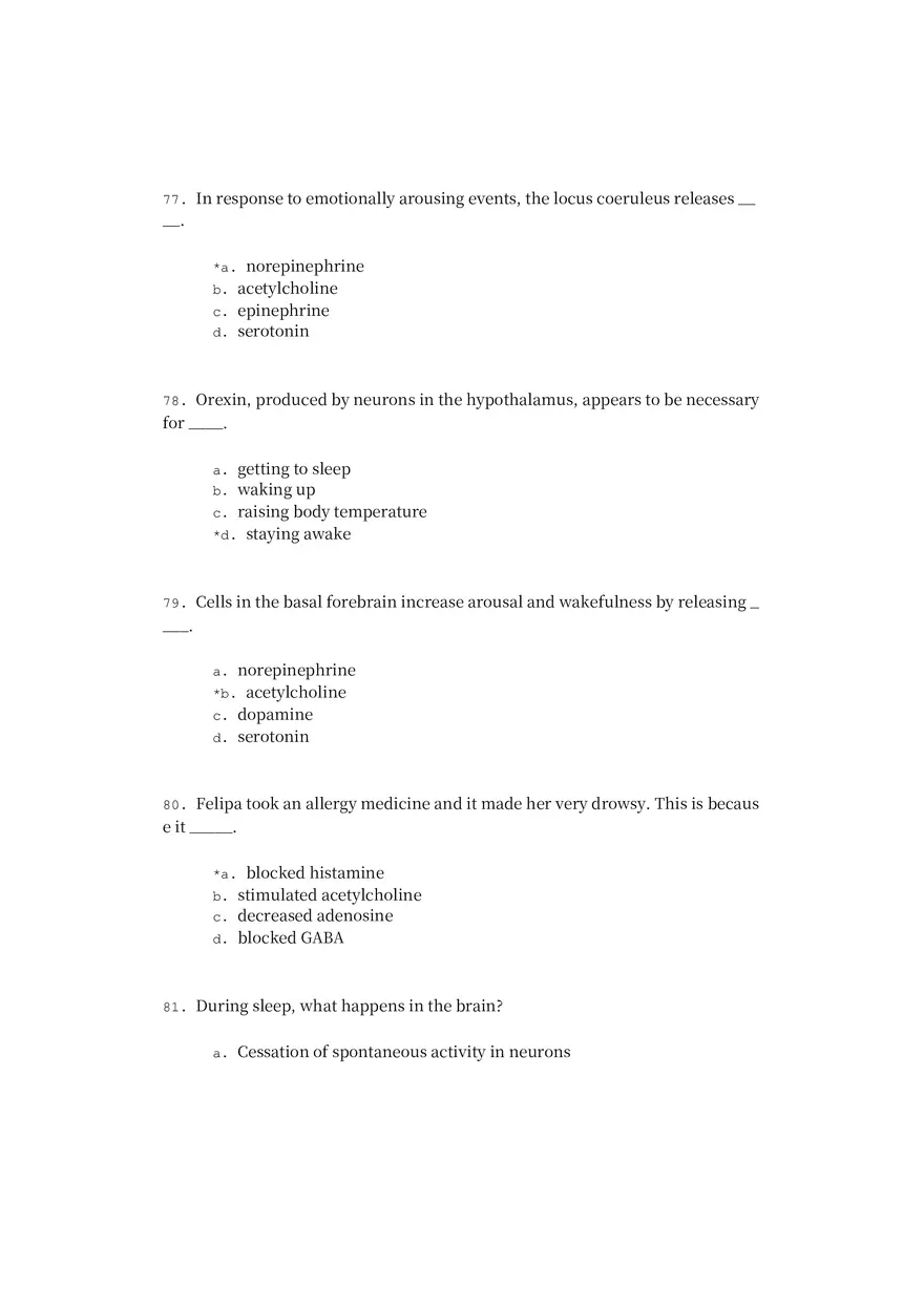 Motivation and Emotion Answer Key Part 2 - Page 7