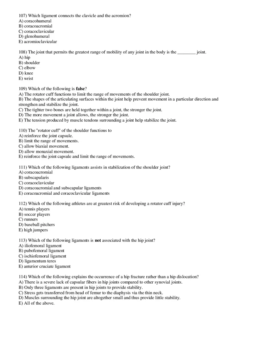 Joints Answer Key - Page 7