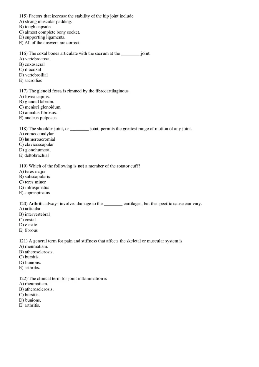 Joints Answer Key - Page 8