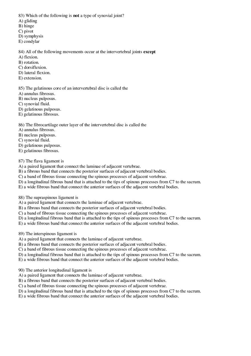 Joints Answer Key - Page 4