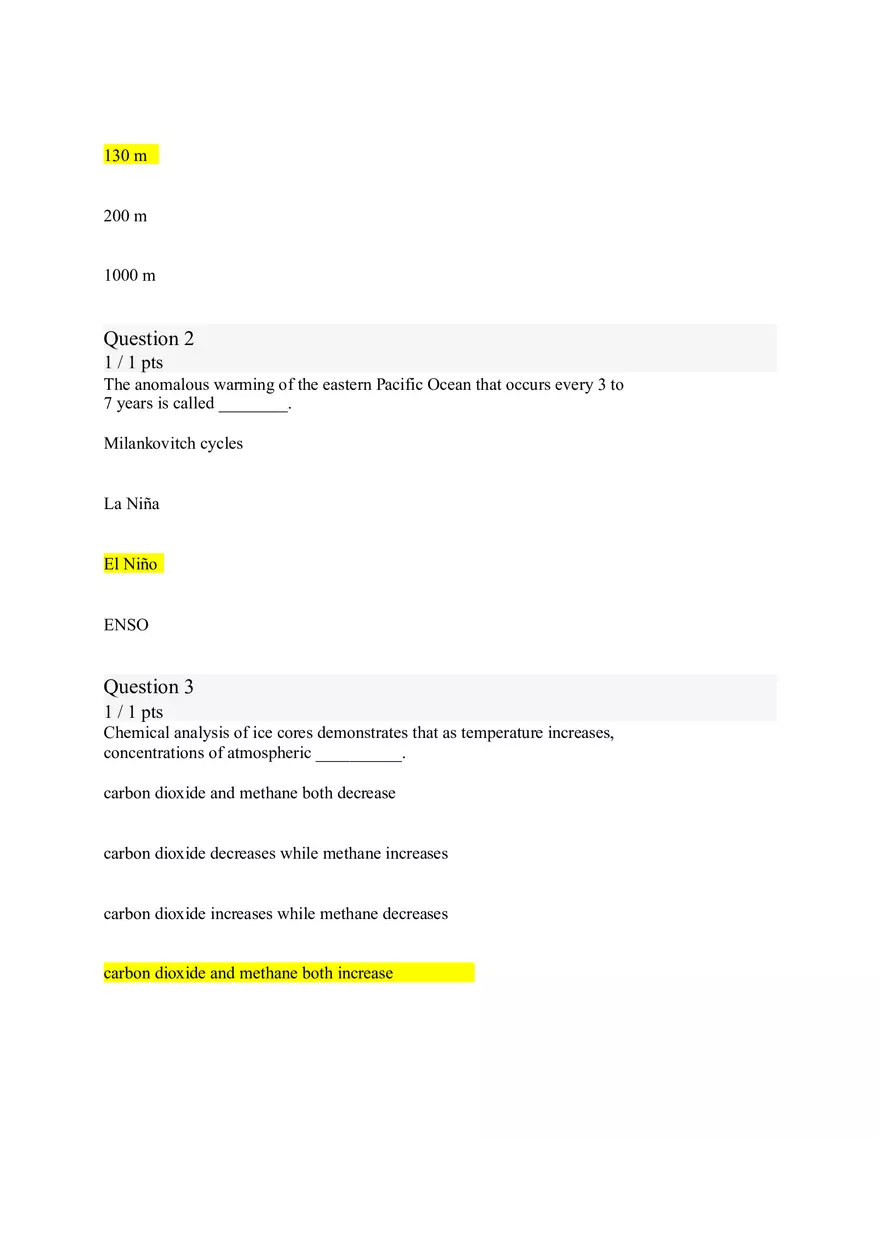 Geology (Wave-cut Terraces) 20 Answer Key - Page 7