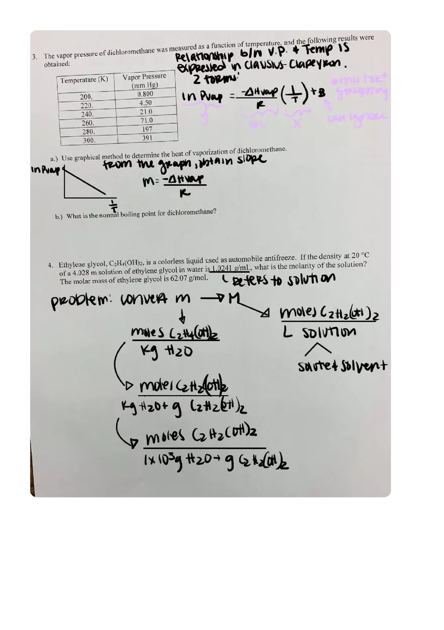 Preparation for General Chemistry Skills Class Worksheet 4 - Page 2