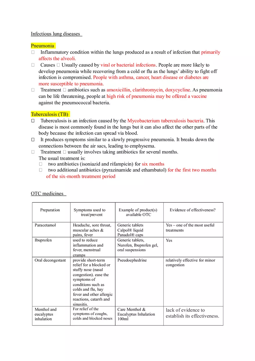 The Respiratory System (Study Guide) - Page 5