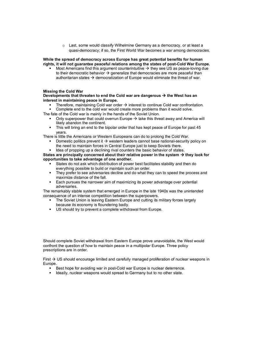 Mearsheimer Readings Notes - Page 5