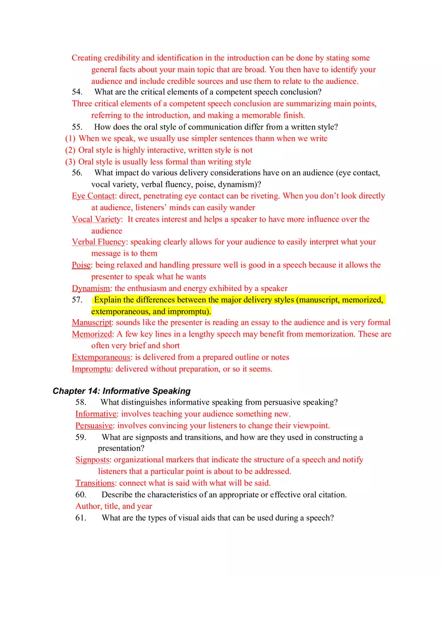 Fundamental Human Communication Final Guide - Page 5