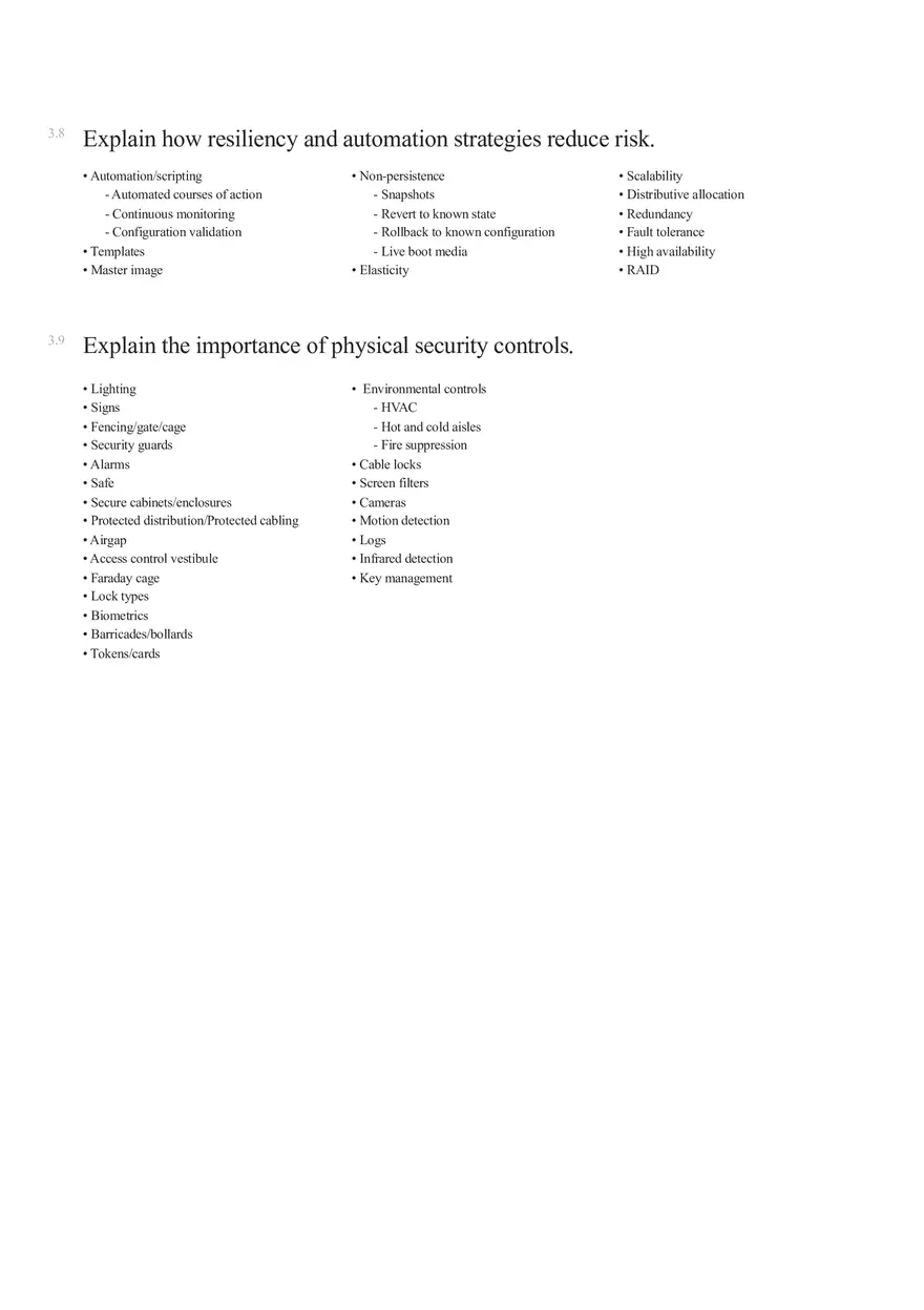 Computer Security Exam Objectives - Page 13