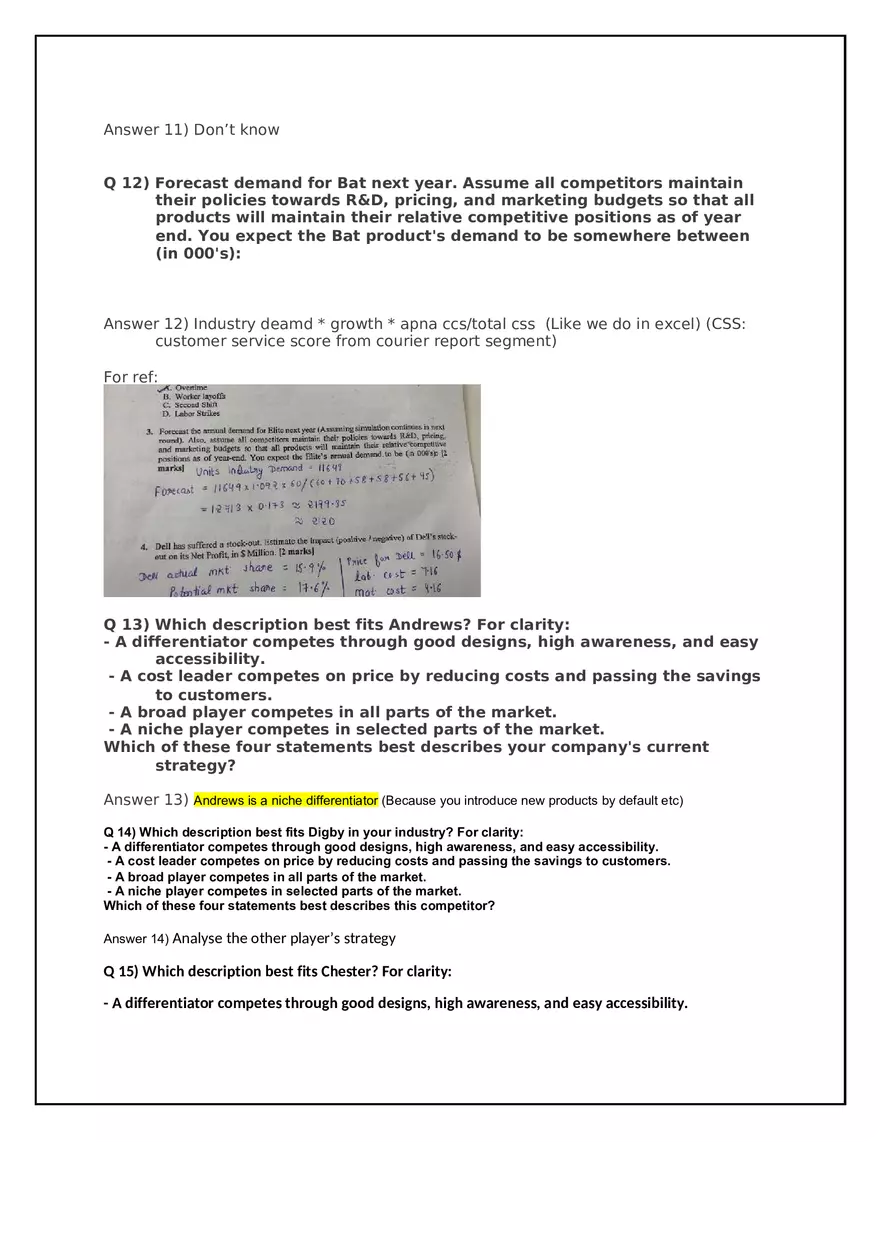 Business Operations and Financial Strategy Quiz Notes - Page 13