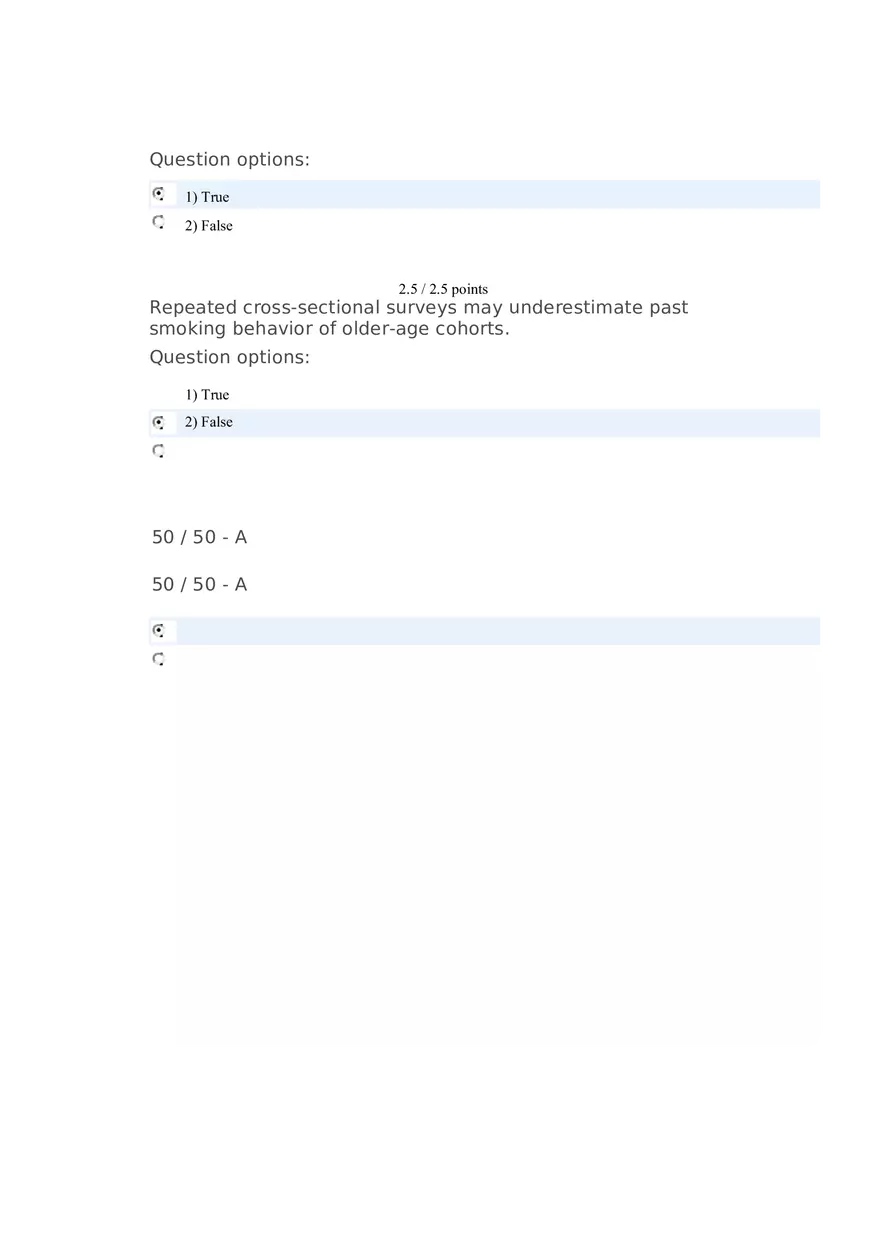 Quiz Chapter 7 and 8 Protocol, Clinical Trials, Community Trials - Page 9