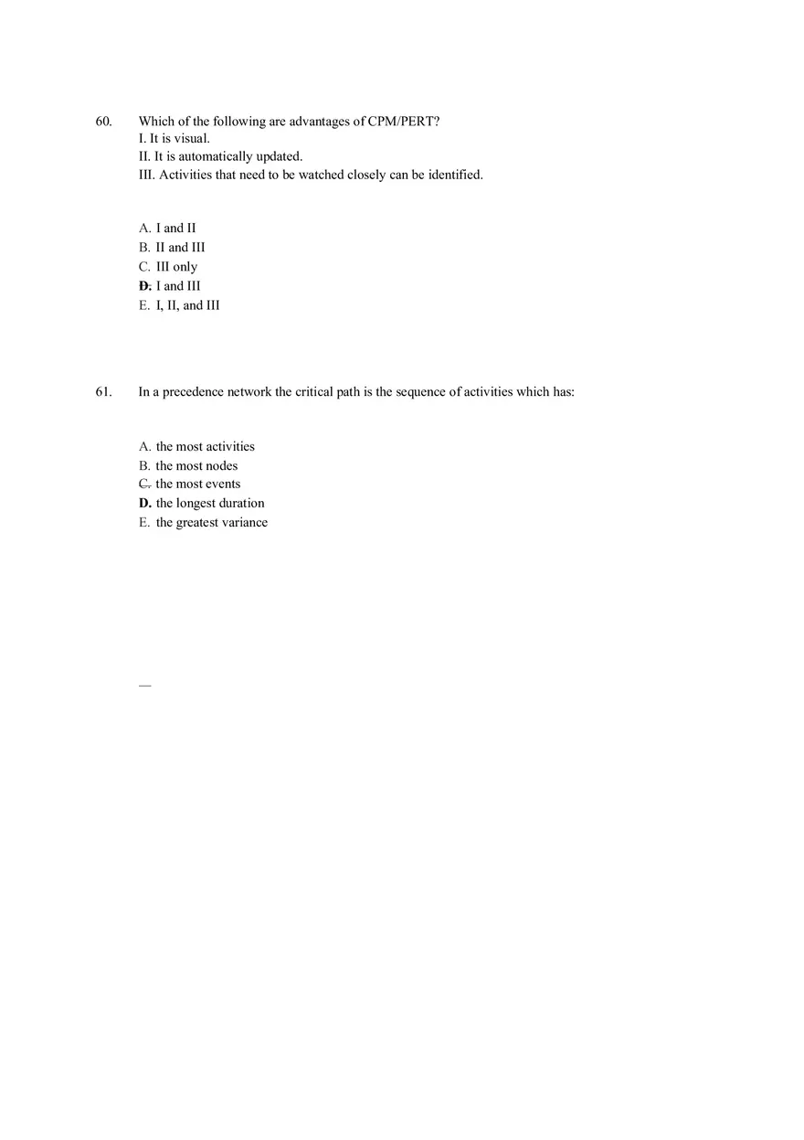 Chapter 17 Project Management Quiz Answer Key Part 2 - Page 4