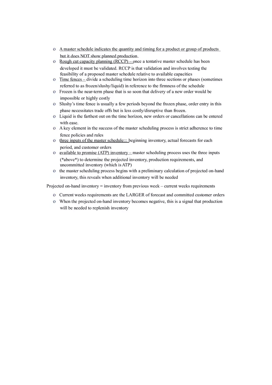 Chapter 11 Aggregate Planning and Master Scheduling - Page 4