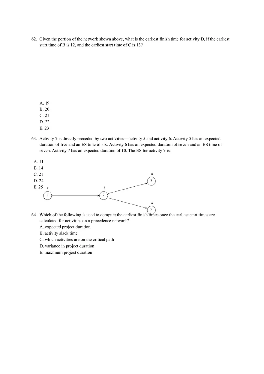 Chapter 17 Project Management Quiz Part 1 - Page 10