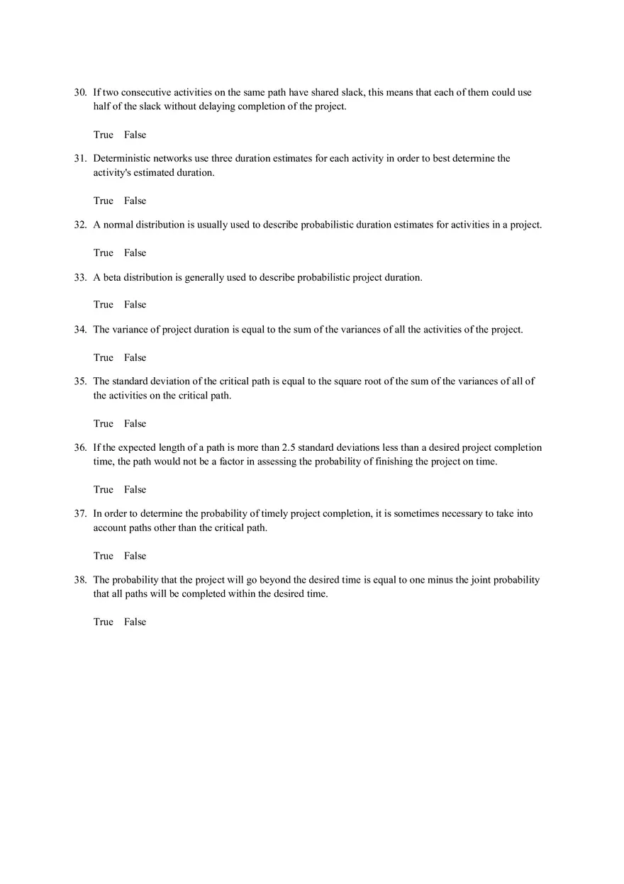 Chapter 17 Project Management Quiz Part 1 - Page 4