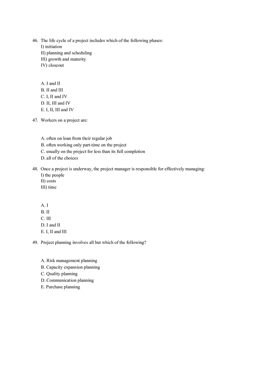 Chapter 17 Project Management Quiz Part 1 - Page 6