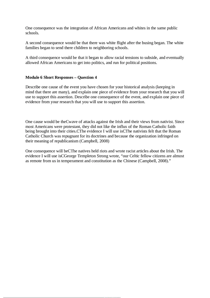 Applied History Module Six Short Responses - Page 2