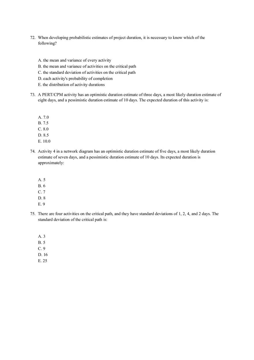 Chapter 17 Project Management Quiz Part 2 - Page 3