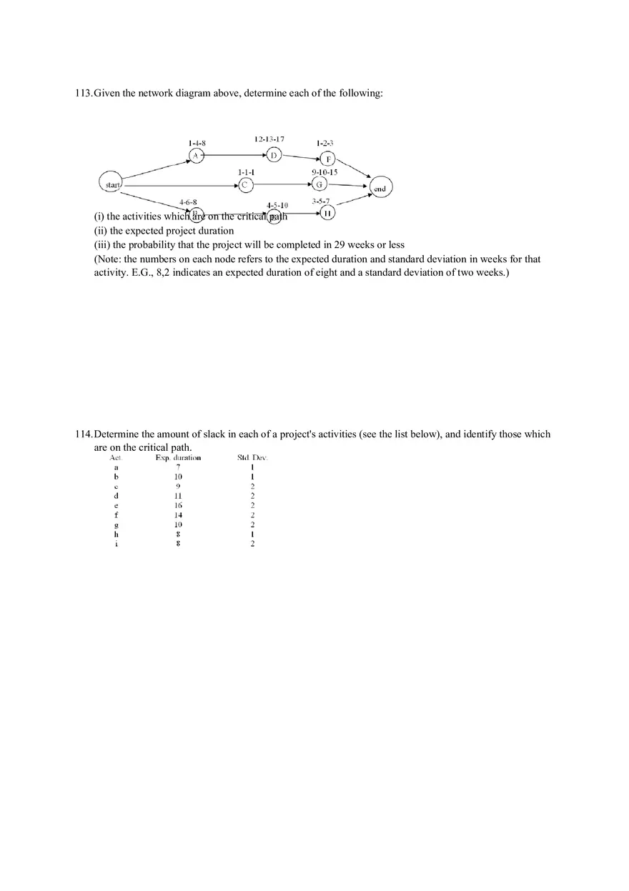 Chapter 17 Project Management Quiz Part 3 - Page 11
