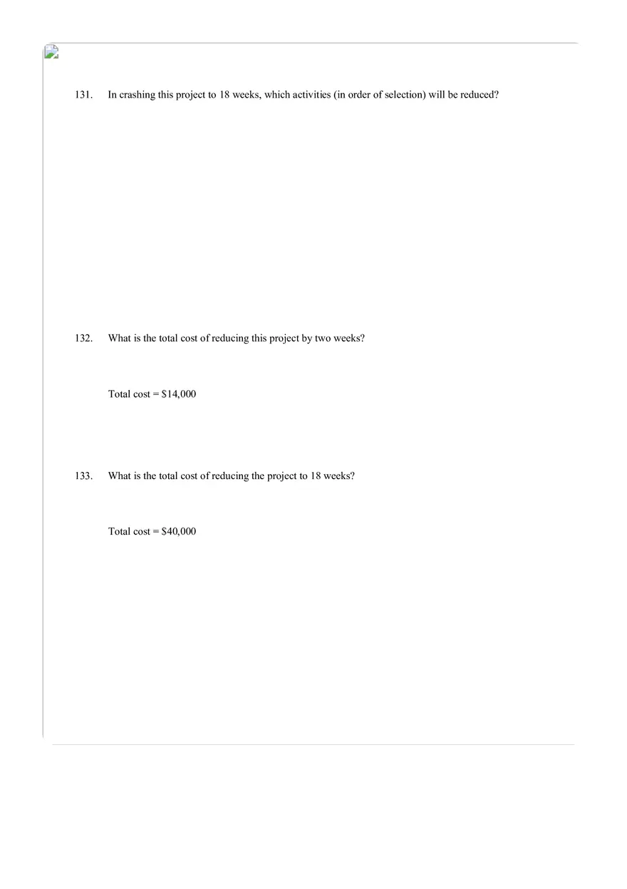 Chapter 17 Project Management Quiz Answer Key Part 4 - Page 7