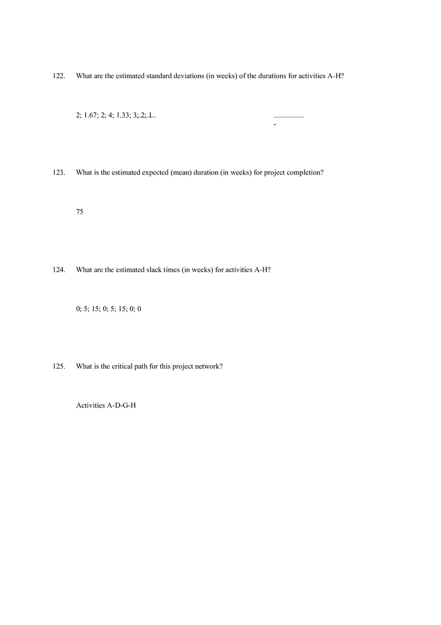 Chapter 17 Project Management Quiz Answer Key Part 4 - Page 4