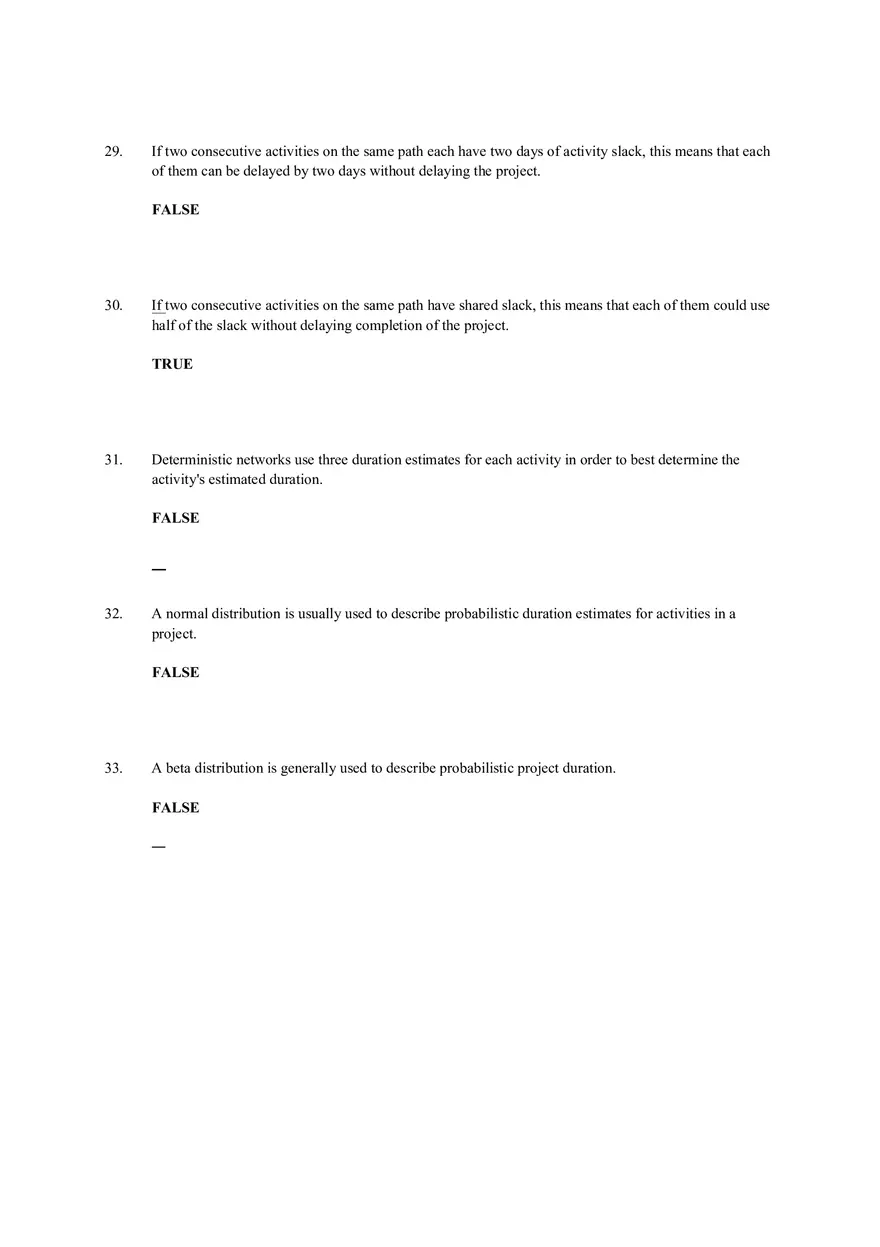 Chapter 17 Project Management Quiz Answer Key Part 1 - Page 6