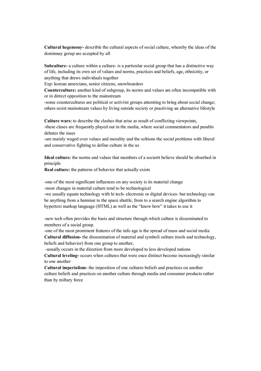 Summary The Real World An Introduction to Sociology - Page 4