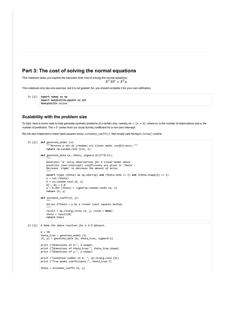 Sample Dataset (LSD) Part 2 - Page 1