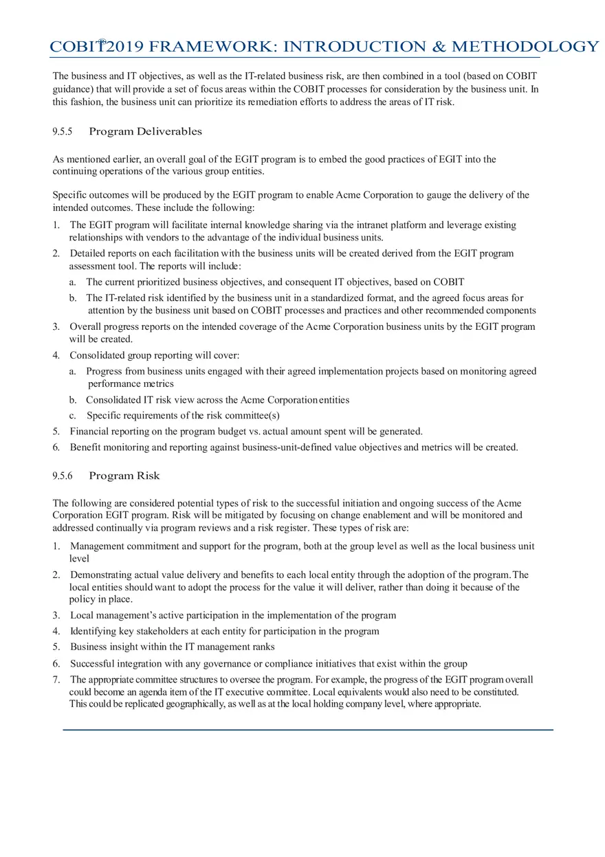 Framework Introduction and Methodology Part 3 - Page 5