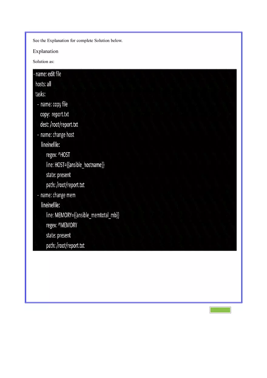 Ad-Hoc Ansible Commands 10 Questions - Page 5