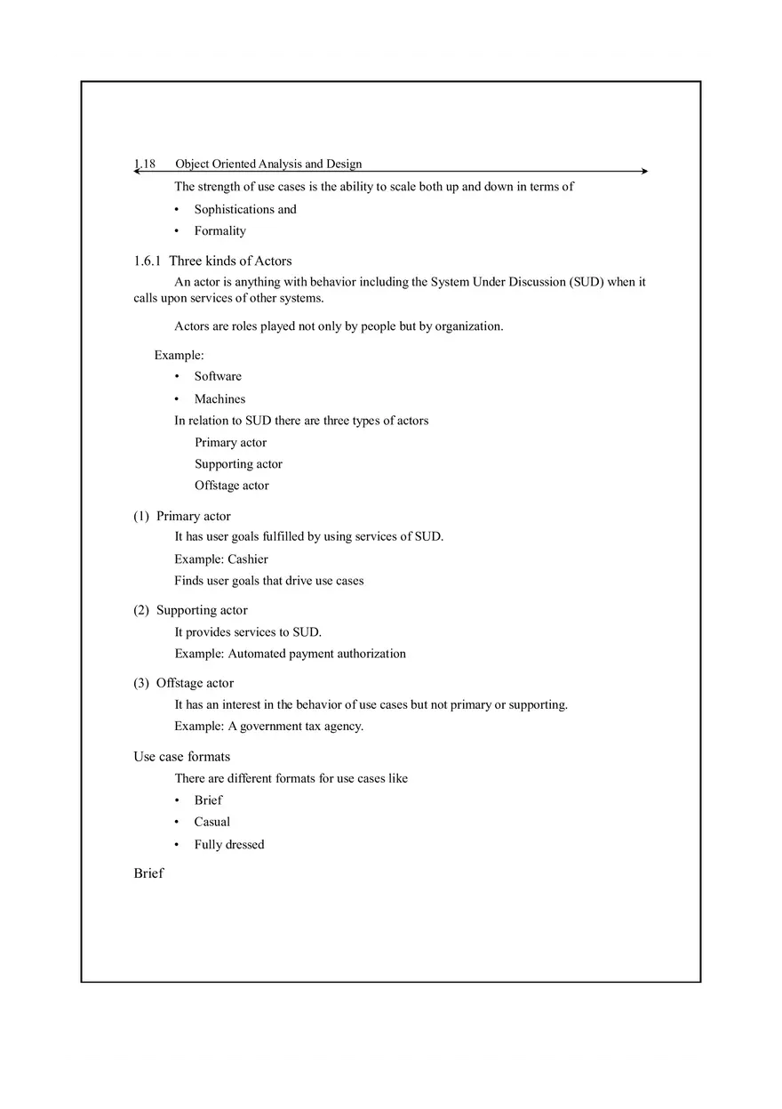 Unified Process and Use Case Diagrams Lecture Notes 2 - Page 7