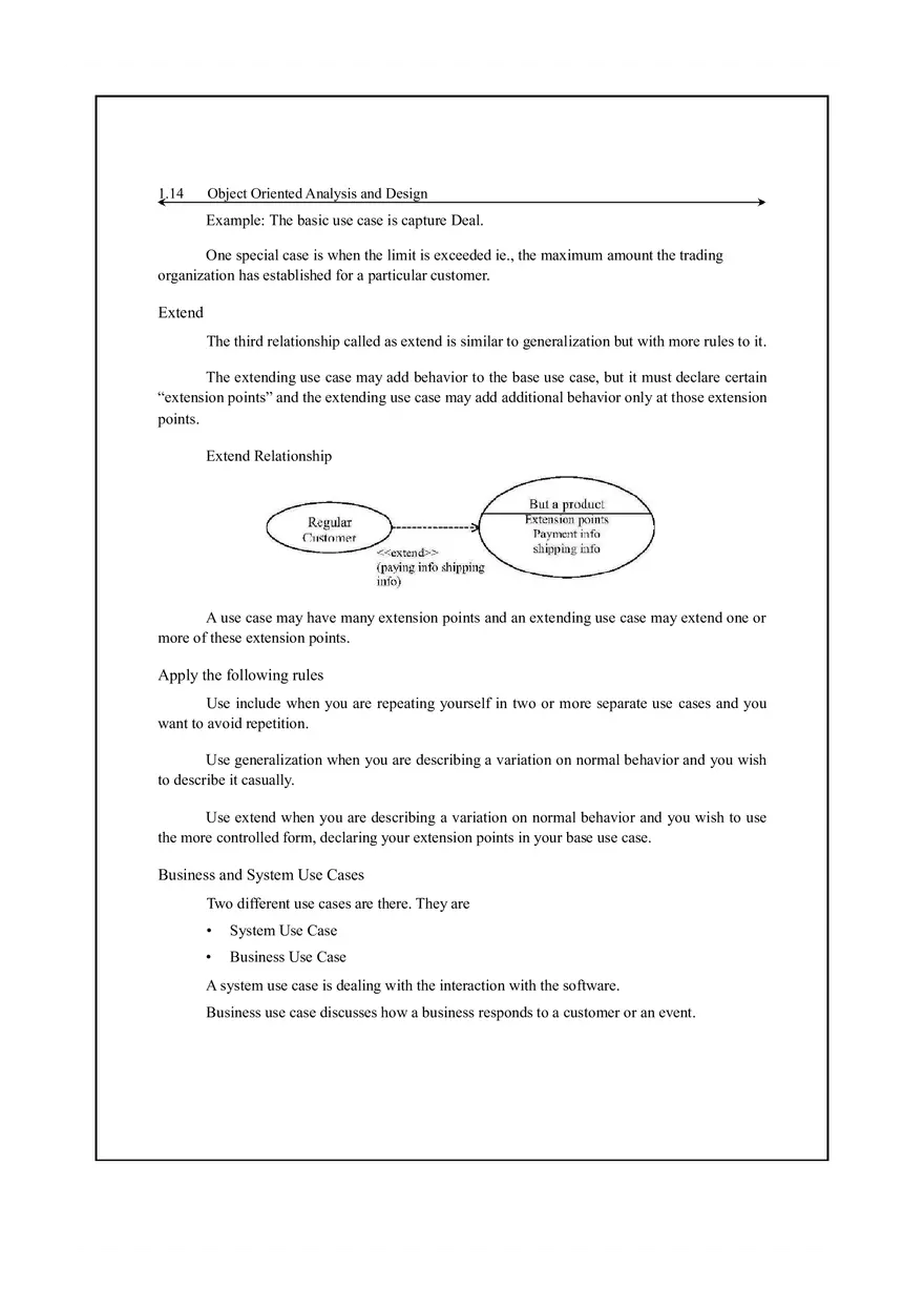 Unified Process and Use Case Diagrams Lecture Notes 2 - Page 3
