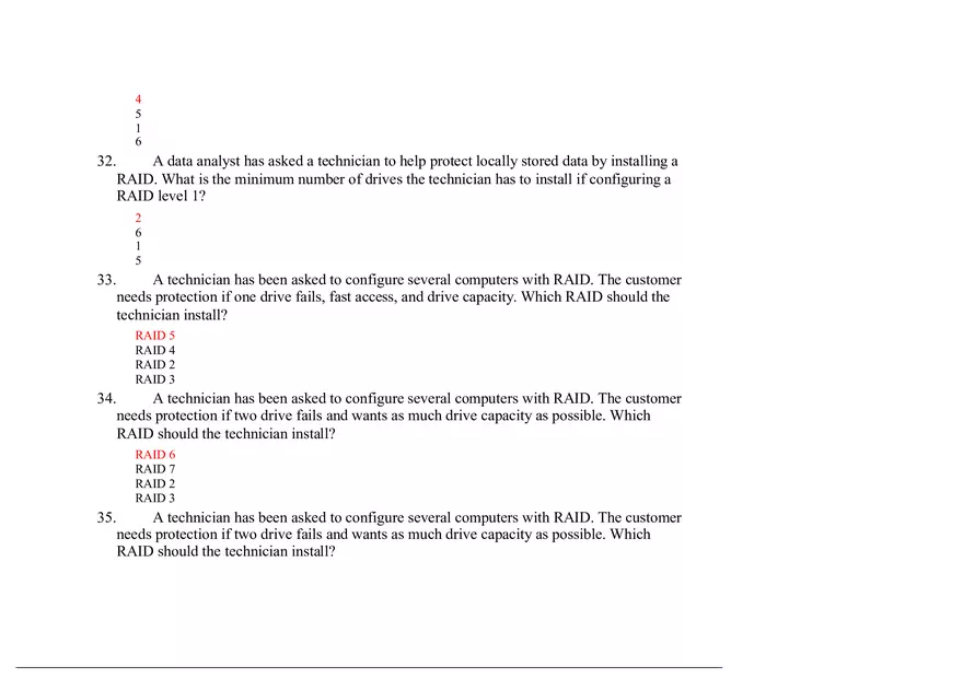 Computer Hardware and System Upgrades Answer Key - Page 15
