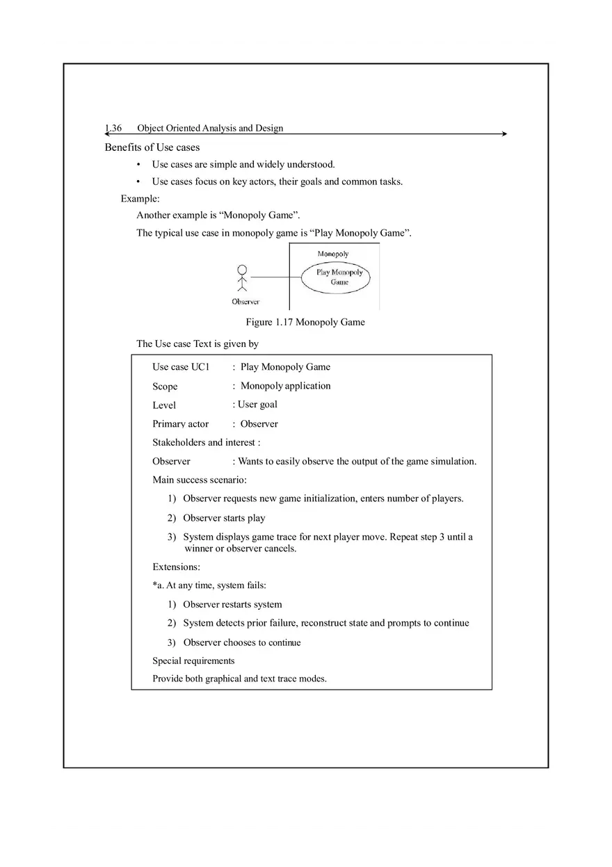 Unified Process and Use Case Diagrams Lecture Notes 4 - Page 10