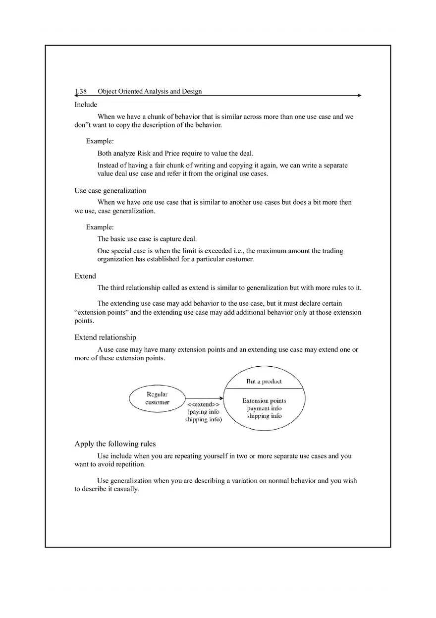 Unified Process and Use Case Diagrams Lecture Notes 4 - Page 12