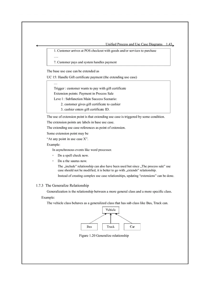 Unified Process and Use Case Diagrams Lecture Notes 4 - Page 4