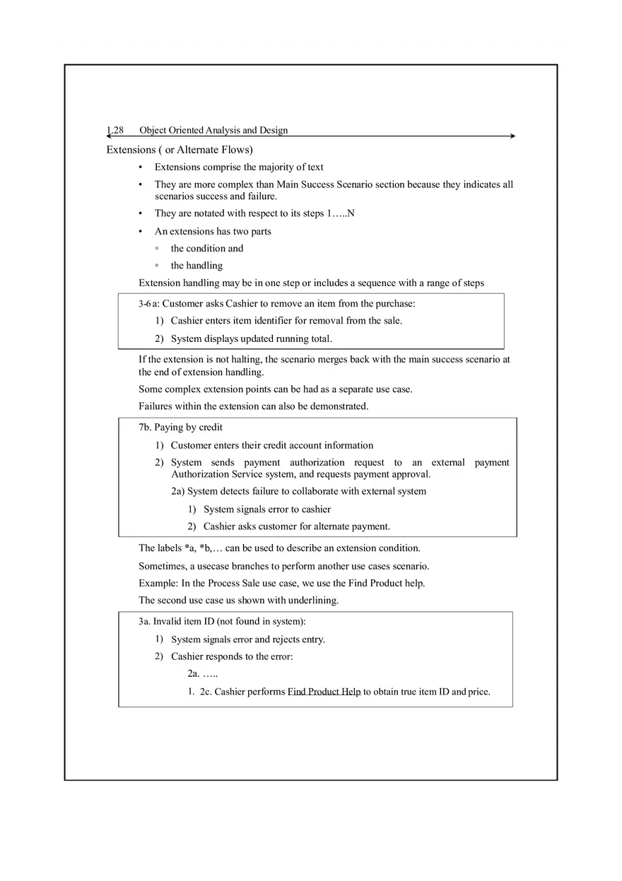 Unified Process and Use Case Diagrams Lecture Notes 3 - Page 9