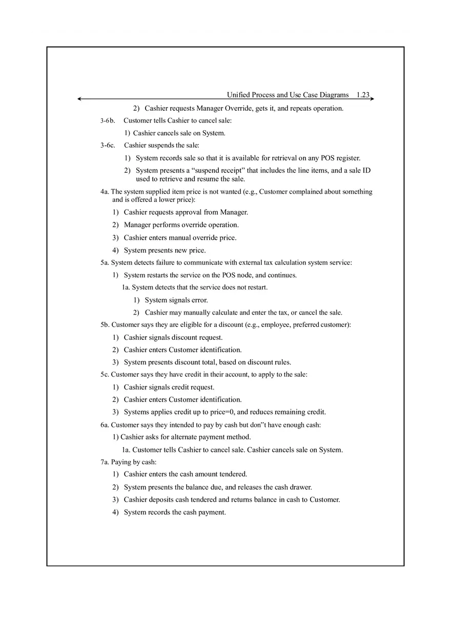 Unified Process and Use Case Diagrams Lecture Notes 3 - Page 4