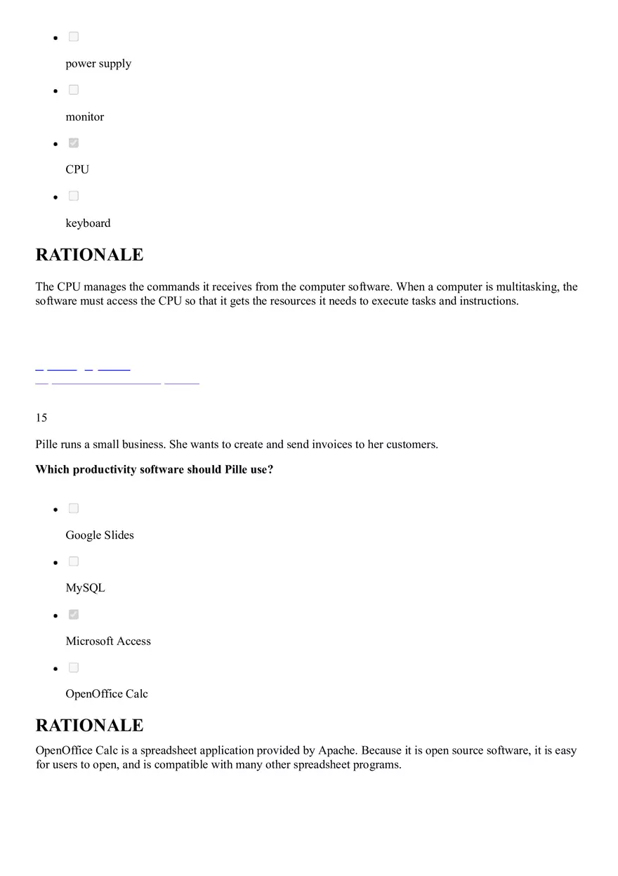 Identify the Statement About Windows Tasks That is False - Page 10