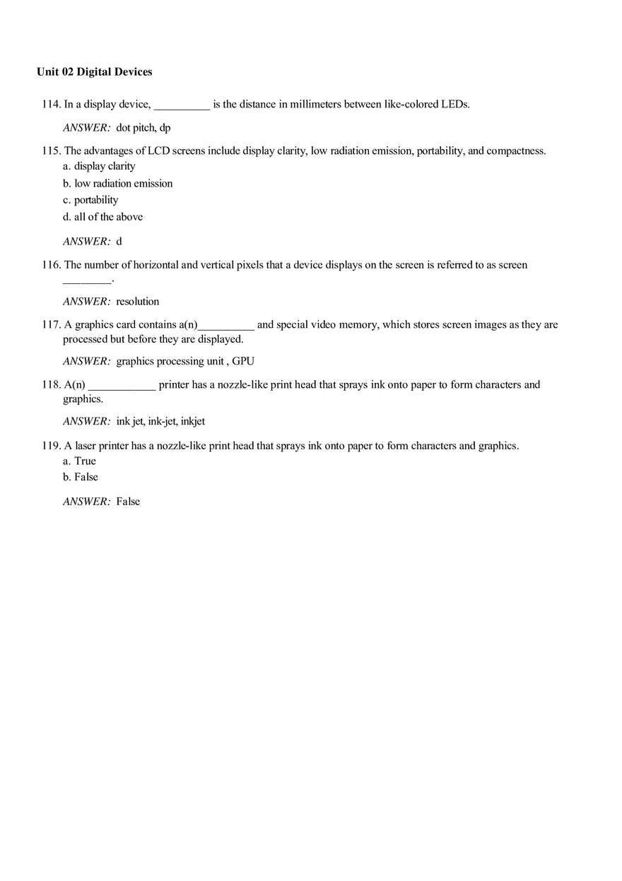 Unit 02 Digital Devices Answer Key - Page 7