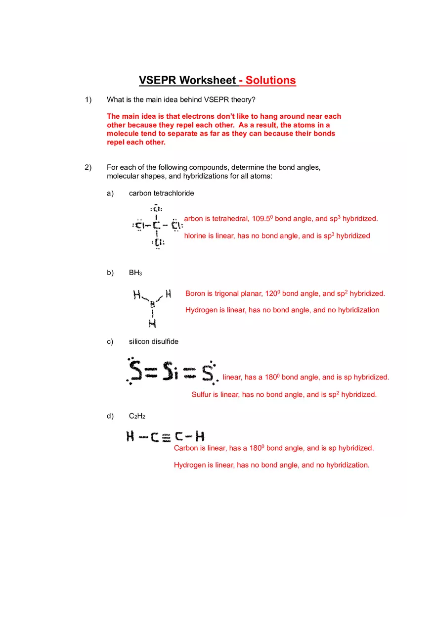 Practice Sheet That Will Help In General Chemistry Lab - Page 1