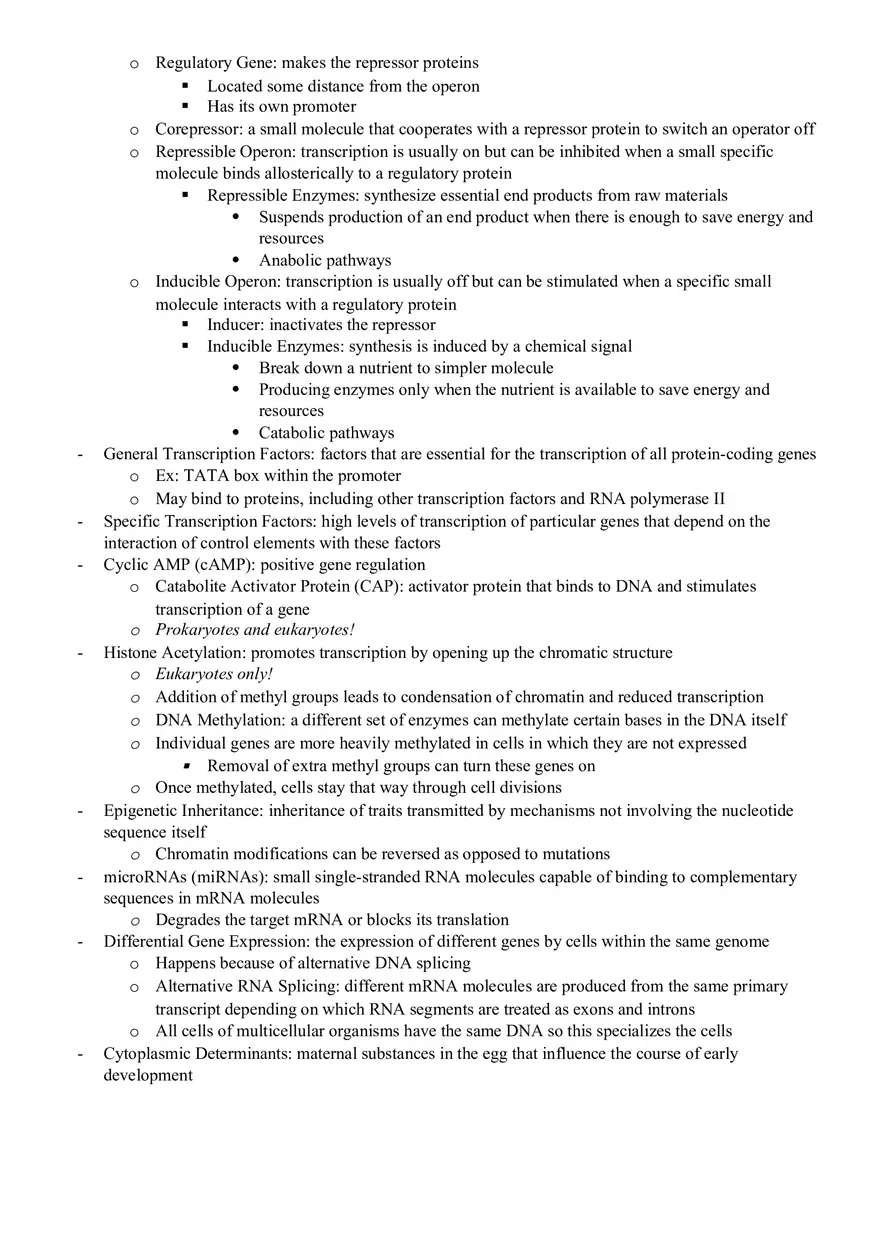 Gene Expression and Regulation - Page 7