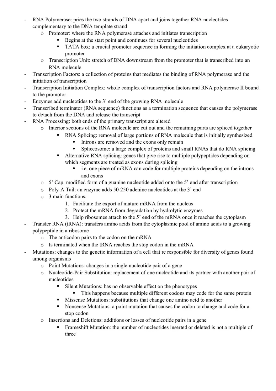 Gene Expression and Regulation - Page 5