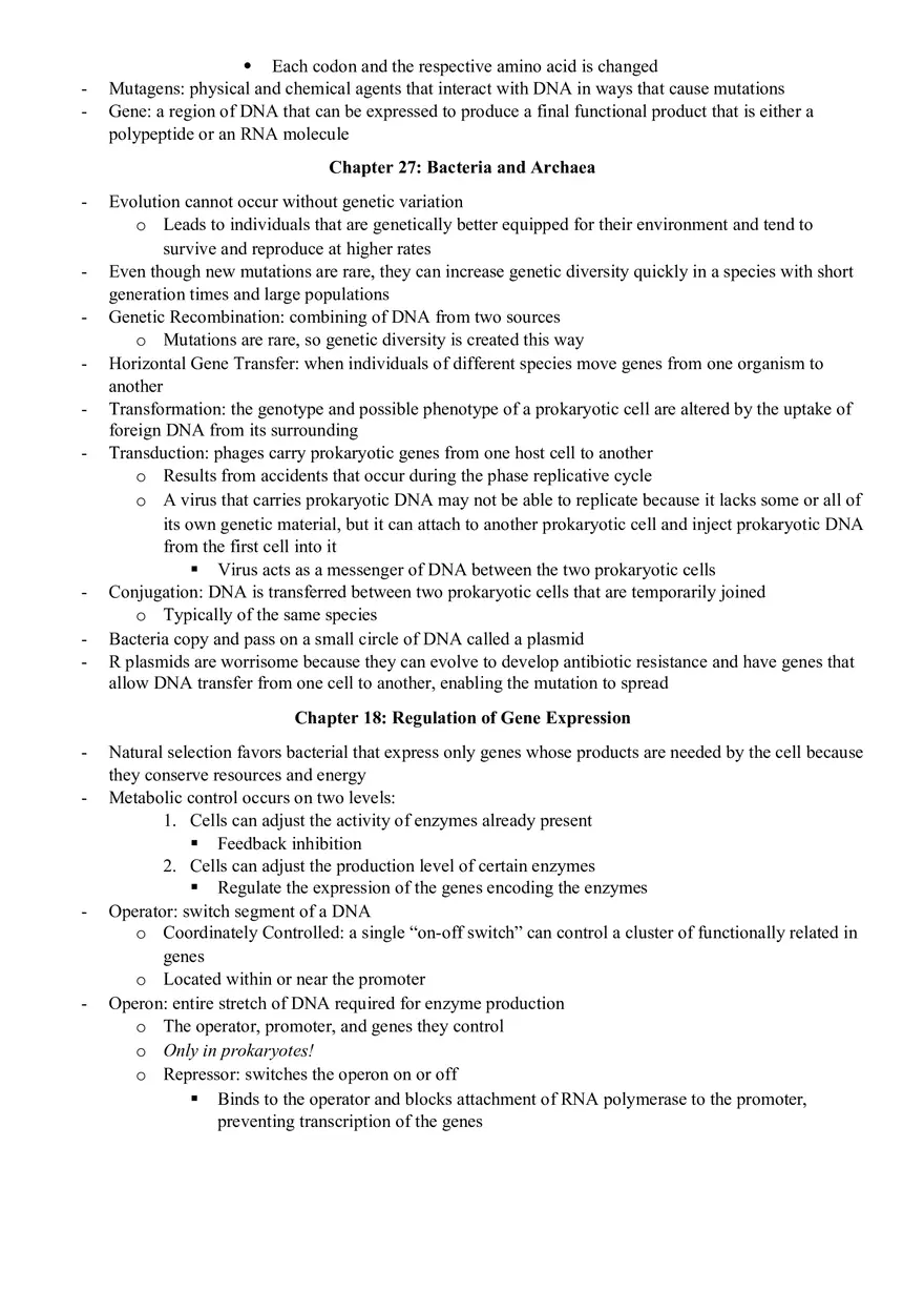 Gene Expression and Regulation - Page 6