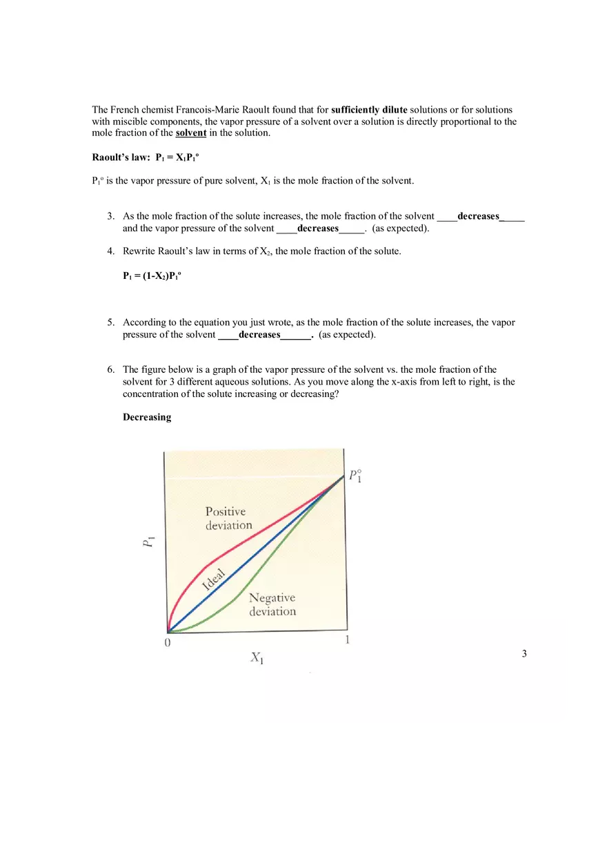 Colligative Properties (Chemistry) Answer Key - Page 7