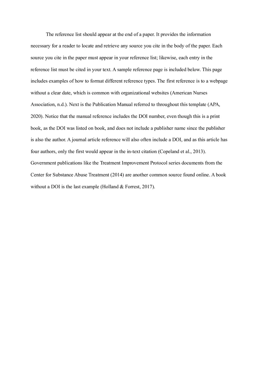 Typing Template for APA Papers A Sample of Proper Formatting for APA Style - Page 3
