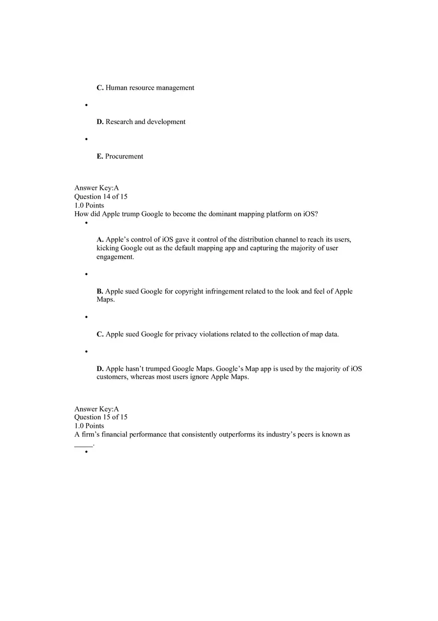 Network Effects Quiz Answers - Page 8