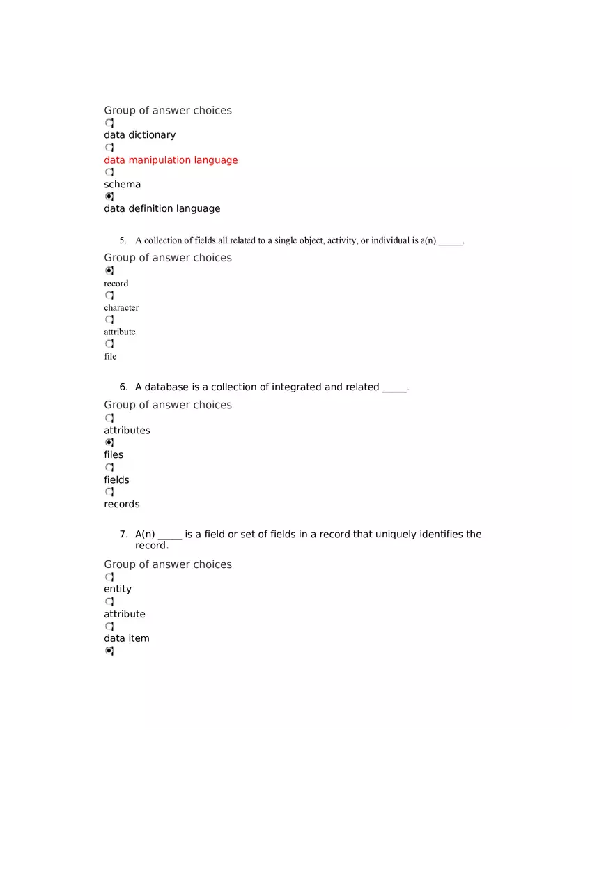 Managing Information Systems Chapter 5 Quiz - Page 2