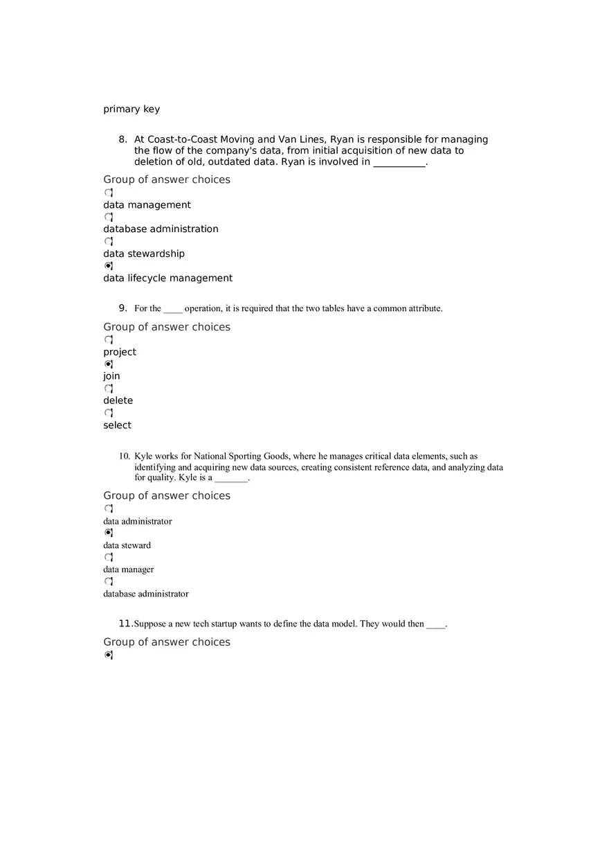 Managing Information Systems Chapter 5 Quiz - Page 3