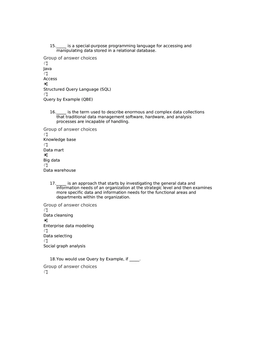 Managing Information Systems Chapter 5 Quiz - Page 5