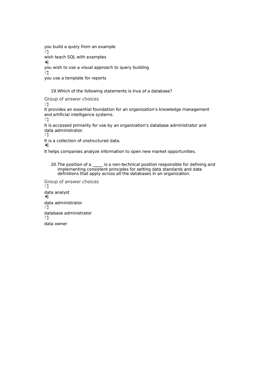 Managing Information Systems Chapter 5 Quiz - Page 6