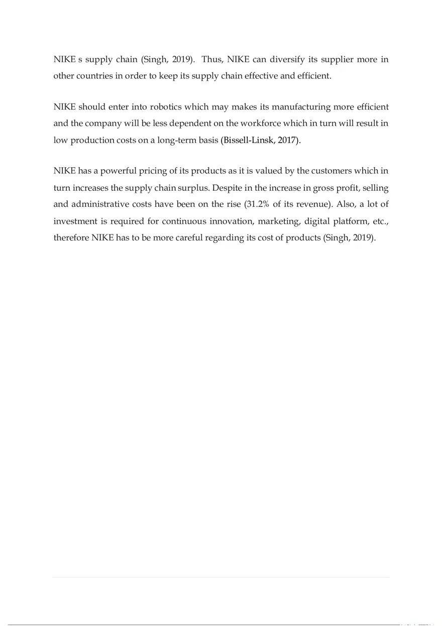 NIKE - Global Supply Chain Management - Page 10