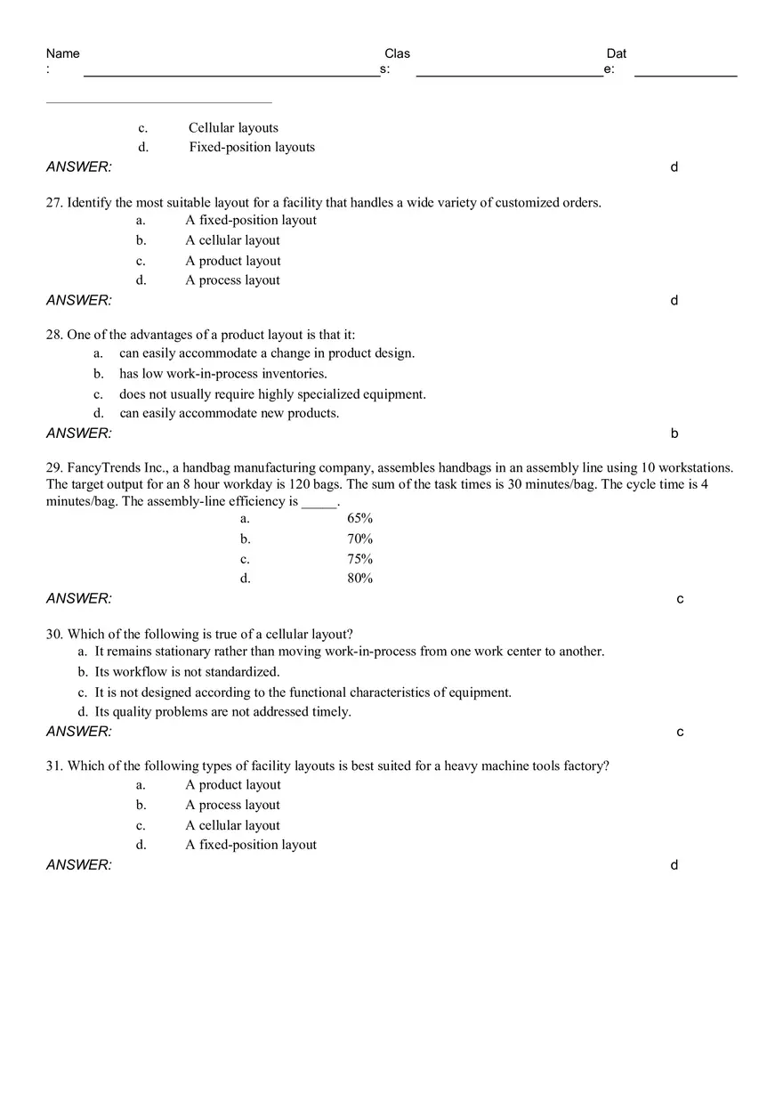 Facility and Work Design - Page 5